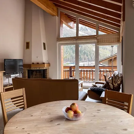 Apartment Chateau Appartement-fewo 4-bettwohnung Alphubel A 33 By Interhome Saas-Fee